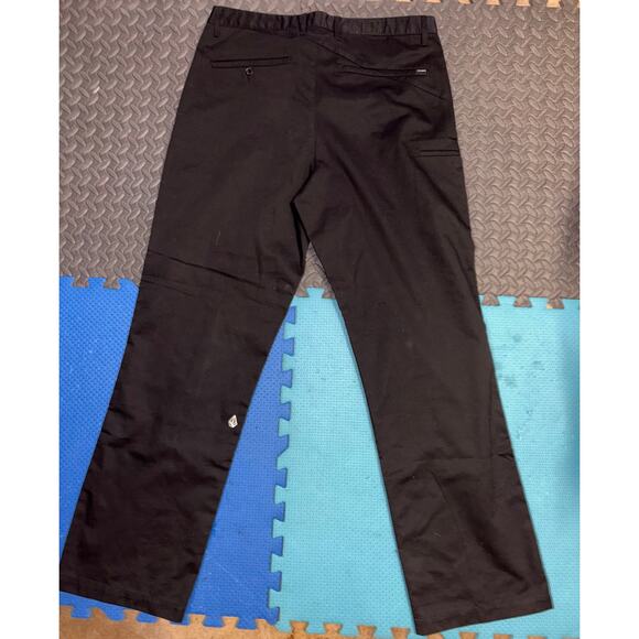 Volcom corpo class chino black size 36 y2k pants skateboarding - Picture 3 of 3